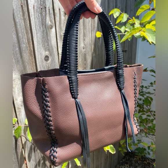 NWT Callista Bicolor Topstitch Mini Tote
Bag - Picture 4 of 14